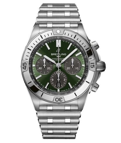 Review Breitling Chronomat B01 42 Titanium Replica watch EB01341A1L1E1